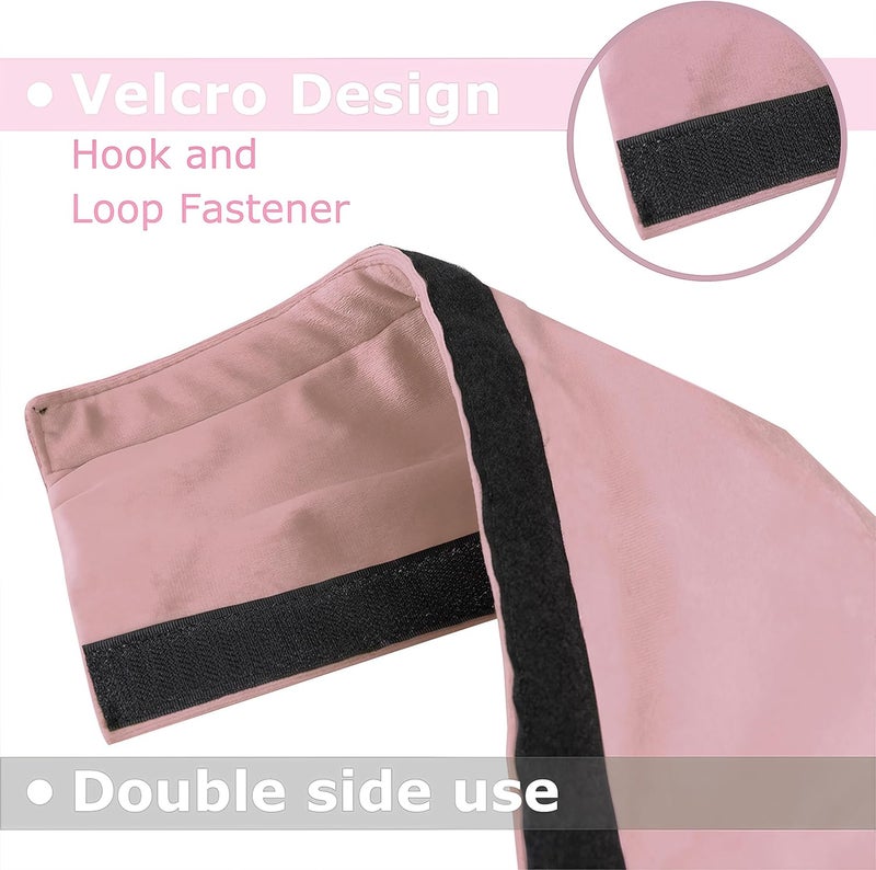 Daixers 3PCS Refrigerator Door Handle Covers Kitchen Decor Keep Appliance Clean Anti-Static Stains for Fridge Dishwashers Velvet (Pink) - Image 5